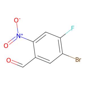 aladdin 阿拉丁 B588116 5-溴-4-氟-2-硝基苯甲醛 213382-45-7 98%