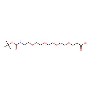 15-(Boc-氨基)-4,7,10,13-四氧杂十五烷酸,Boc-15-amino-4,7,10,13-tetraoxapentadecanoic acid