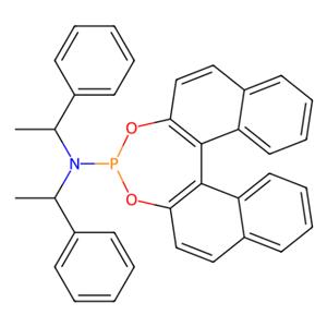 (S,R,R)-(+)-(3,5-二氧杂-4-磷杂环庚二烯并[2,1-a:3,4-a′]二萘-4-基)二(1-苯基乙基)胺,(11bS)-N,N-Bis[(R)-1-phenylethyl]-dinaphtho[2,1-d:1