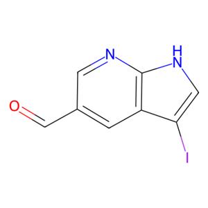 aladdin 阿拉丁 I187953 3-碘-1h-吡咯并[2,3-b]吡啶-5-甲醛 900514-07-0 96%