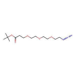 aladdin 阿拉丁 N122164 3-[2-[2-(2-叠氮基乙氧基)乙氧基]乙氧基]丙酸叔丁酯 252881-73-5 97%