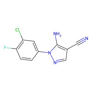 aladdin 阿拉丁 A167931 5-氨基-1-(3-氯-4-氟苯基)-1H -吡唑-4-腈 175135-53-2 97%