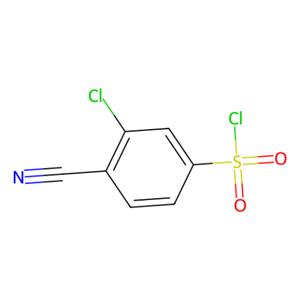 3-氯-4-氰基苯磺酰氯,3-chloro-4-cyanobenzenesulfonyl chloride