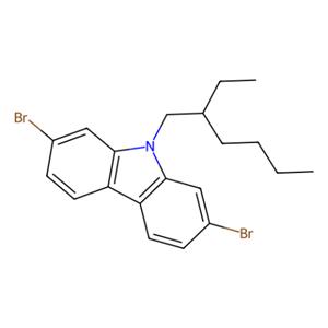 aladdin 阿拉丁 D154446 2,7-二溴-9-(2-乙基己基)咔唑 544436-46-6 97.0%