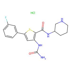 AZD 7762 盐酸盐,AZD 7762 hydrochloride