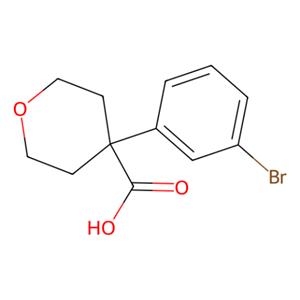 aladdin 阿拉丁 B351481 4-(3-溴苯基)恶烷-4-羧酸 179420-77-0 98%