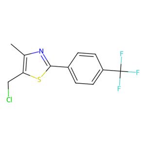 5-(氯甲基)-4-甲基-2-[4-(三氟甲基)苯基] -1,3-噻唑,5-(Chloromethyl)-4-methyl-2-[4-(trifluoromethyl)phenyl]-1,3-thiazole