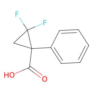 aladdin 阿拉丁 D167564 2,2-二氟-1-苯基环丙烷羧酸 156021-07-7 ≥95.0%