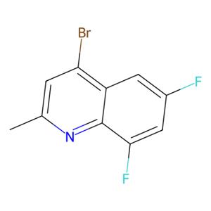 aladdin 阿拉丁 B166315 4-溴-6,8-二氟-2-甲基喹啉 1189106-86-2 95%