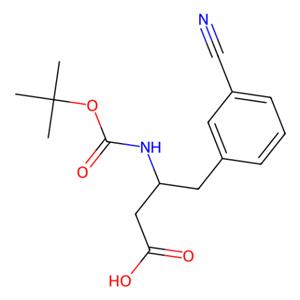 aladdin 阿拉丁 B349360 Boc-3-氰基-D-β-高苯丙氨酸 269726-83-2 98%