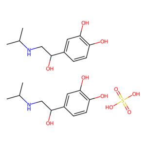 aladdin 阿拉丁 I157589 异丙肾上腺素硫酸盐二水合物 299-95-6 98%