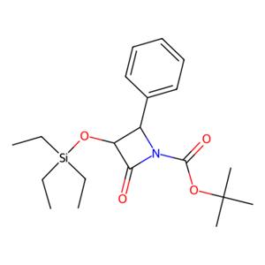 aladdin 阿拉丁 R302942 (3R, 4S)-3-(三乙基硅氧基)-4-苯基-2-氧-氮杂环丁-1-甲酸叔丁酯 149198-47-0 98%