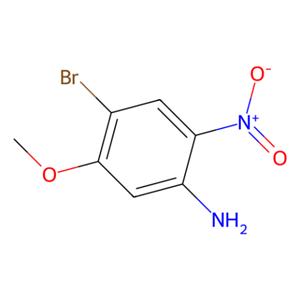 aladdin 阿拉丁 B182086 4-溴-5-甲氧基-2-硝基苯胺 173312-36-2 98%