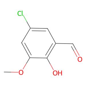 aladdin 阿拉丁 C469672 5-氯-2-羟基-3-甲氧基苯甲醛 7740-05-8 97%