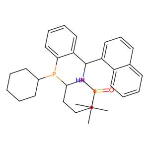 aladdin 阿拉丁 S399311 [S(R)]-N-[(S)-2-(二环己基膦)苯基]-1-萘基甲基]-2-叔丁基亚磺酰胺 2241598-30-9 ≥95%