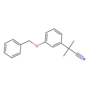 aladdin 阿拉丁 B349390 2-[3-（苄氧基）苯基]-2-甲基丙腈 70120-08-0 97%