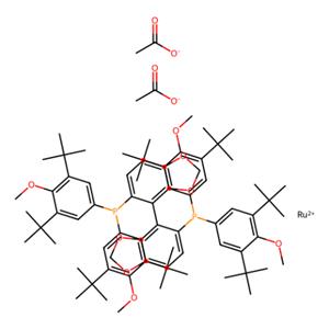 aladdin 阿拉丁 D282691 二乙酸基{（S）-（+）-5,5'-双[二（3,5-二-叔-丁基-4-甲氧基苯基）膦基]-4,4'-双-1,3-苯并间二氧杂环戊烯}钌（II） 1025476-84-9