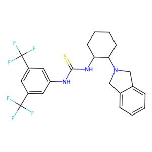 aladdin 阿拉丁 N281706 N-[3,5-双(三氟甲基)苯基]-N'-[(1R,2R)-2-(1,3-二氢-2H-异吲哚-2-基)环己基]硫脲 620960-27-2 95%,99% ee
