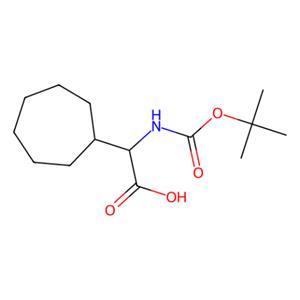 aladdin 阿拉丁 S172739 (2S)-2-{[[(叔丁氧基)羰基]氨基} -2-环庚基乙酸 1228542-19-5 97%