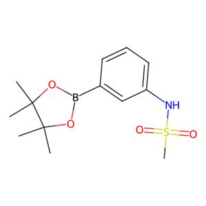 aladdin 阿拉丁 M183565 3-甲烷磺酰氨基苯基硼酸频哪醇酯(含数量不等的酸酐) 305448-92-4 97%