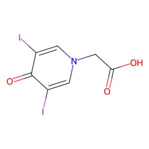 aladdin 阿拉丁 D154847 3,5-二碘-4-吡啶酮-1-乙酸 101-29-1 >98.0%(HPLC)