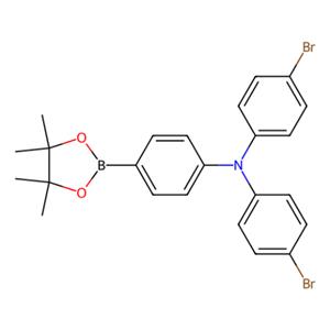 aladdin 阿拉丁 N159101 N,N-双(4-溴苯基)-4-(4,4,5,5-四甲基-1,3,2-二氧杂环戊硼烷-2-基)苯胺 850153-24-1 98%