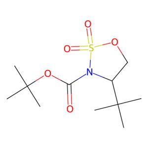 aladdin 阿拉丁 S282325 （4S）-4-叔丁基-1,2,3-氧杂噻唑烷-2,2-二氧化物-3-羧酸叔丁酯 1206227-45-3 ≥97%