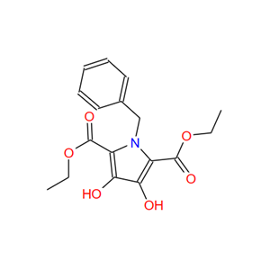 1-苄基-3,4-二羟基-1H-吡咯-2,5-二羧酸二乙酯,DIETHYL 1-BENZYL-3 4-DIHYDROXY-1H-PYRRO&