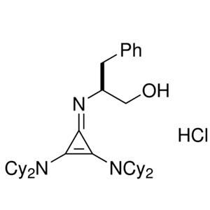 (S)-2-(2,3-双(二环己基氨基)环丙烯亚胺)-3-苯基丙-1-醇盐酸盐,(S)-2-(2,3-Bis(dicyclohexylamino)cyclopropenimine)-3-phenylpropan-1-ol hydrochloride