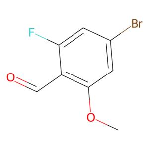 aladdin 阿拉丁 B195347 4-溴-2-氟-6-甲氧基苯甲醛 856767-09-4 97%