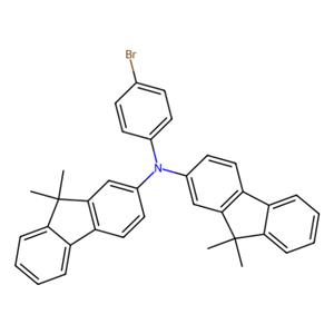 aladdin 阿拉丁 B153133 4-溴-N,N-二(9,9-二甲基-9H-芴-2-基)苯胺 313050-71-4 97%