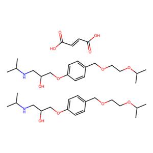 aladdin 阿拉丁 B124795 比索洛尔富马酸盐 104344-23-2 ≥98% (HPLC)