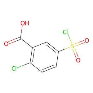 2-氯-5-氯磺酰基-苯甲酸,2-Chloro-5-chlorosulfonyl-benzoic acid