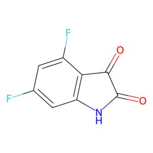 aladdin 阿拉丁 D180950 4,6-二氟-1H-吲哚-2,3-二酮 126674-93-9 98%