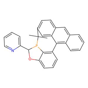 aladdin 阿拉丁 R282200 2-[(2R,3R)-4-(9-蒽基)-3-叔丁基-2,3-二氢-1,3-苯并氧膦杂环]吡啶 1542796-14-4 97%,>99% ee