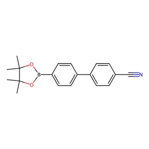 aladdin 阿拉丁 T405112 4'-(4,4,5,5-四甲基-1,3,2-二氧杂环戊硼烷-2-基)[1,1'-联苯]-4-甲腈 406482-72-2 96.0%
