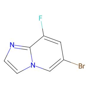 aladdin 阿拉丁 B589209 6-溴-8-氟咪唑并[1,2-a]吡啶 474709-06-3 97%
