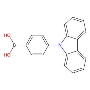aladdin 阿拉丁 H303692 4-(9-咔唑基)苯硼酸 (含不定量的酸酐) 419536-33-7 98%