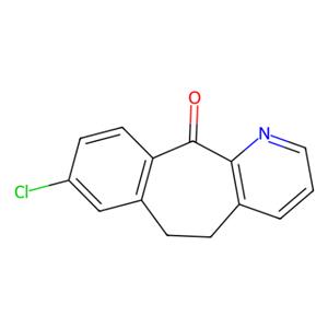 aladdin 阿拉丁 C154018 8-氯-5,6-二氢-11H-苯并[5,6]环庚[1,2-b]吡啶-11-酮 31251-41-9 98%