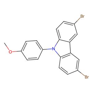 aladdin 阿拉丁 D404217 3,6-二溴-9-(4-甲氧基苯基)-9H-咔唑 746651-52-5 98.0%