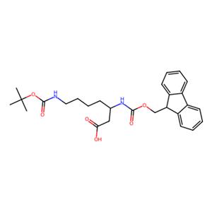 aladdin 阿拉丁 F168396 N(omega)-Boc-N(β)-Fmoc-L-β-高赖氨酸 203854-47-1 95.0% (HPLC)