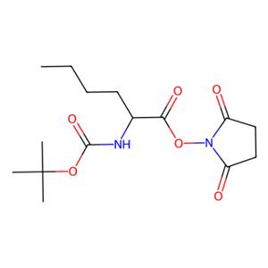 Boc-L-正亮氨酸N-羟基琥珀酰亚胺酯,Boc-L-norleucine N-hydroxysuccinimide ester