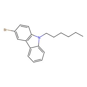 aladdin 阿拉丁 B405292 3-溴-9-己基-9H-咔唑 156972-74-6 99.0%
