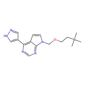 4-(1H-吡唑-4-基)-7-((2-(三甲基硅烷基)乙氧基)-甲基)-7H-吡咯并[2,3-D]嘧啶,4-(1H-Pyrazol-4-yl)-7-((2-(trimethylsilyl)ethoxy)-methyl)-7H-pyrrolo[2,3-d]pyrimidine