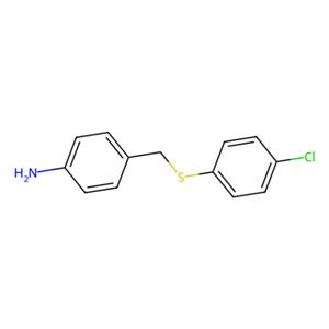 4-{[（4-氯苯基）硫烷基]甲基}苯胺,4-{[(4-Chlorophenyl)sulfanyl]methyl}phenylamine