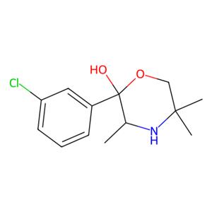 aladdin 阿拉丁 H341159 2-羟基-2-(3-氯苯基)-3,5,5-三甲基吗啉 357399-43-0 ≥98%