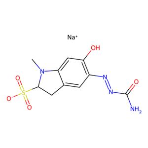 aladdin 阿拉丁 C129368 Carbazochrome 磺酸钠 (AC-17) 51460-26-5 ≥98%