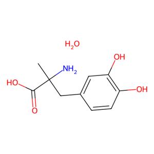 aladdin 阿拉丁 D154262 3-(3,4-二羟基苯基)-2-甲基-L-丙氨酸倍半水合物 41372-08-1 >98.0%(HPLC)(T)