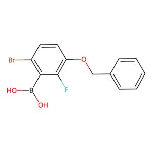 aladdin 阿拉丁 B188713 3-(苄氧基)-6-溴-2-氟苯基硼酸（含有数量不等的酸酐） 957035-10-8 98%