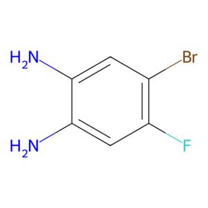 aladdin 阿拉丁 B181713 4-溴-5-氟苯-1,2-二胺 153505-37-4 98%